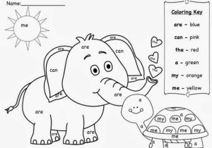 Creative Writing Worksheets for Grade 1 Also Animal Sight Word Coloring Pages Womanmate