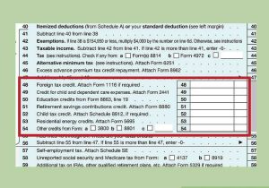 Credit Limit Worksheet 2016 as Well as How to Fill Out Irs form 1040 with form Wikihow