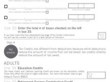 Credit Limit Worksheet 8880 and 1040 Tax form Re Design
