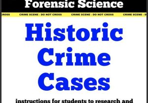 Crime Scene Investigation Worksheets Along with 117 Best forensics Images On Pinterest