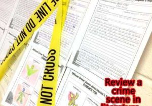 Crime Scene Investigation Worksheets as Well as Crime Scene Investigator Police Report Creative Text Based Fun