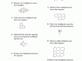 Critical Thinking Worksheets or solve toothpick Puzzles Pinterest