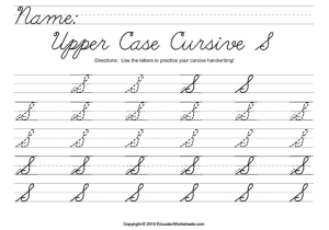 Cursive Name Worksheet Generator or How Do You Write V In Cursive 28 Images Cursive Writing