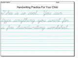 Cursive Writing Worksheets for Kids together with Cursive Writing Worksheets for 3rd Graders Worksheets for All