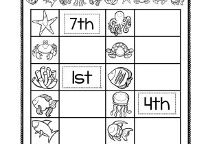 Cut and Paste Worksheets for Kindergarten and Free Kindergarten Math Worksheets Inspirational ordinal Number