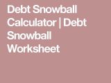 Dave Ramsey Debt Snowball Worksheet together with Besten Debt Snowball Bilder Auf Pinterest