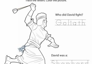 David and Goliath Worksheets with 27 Fabulous David and Goliath Coloring Page Design