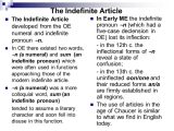 Definite and Indefinite Articles Spanish Worksheet with Middle Englishoutline 1 Historical Background From the 11