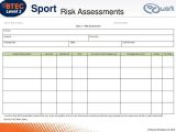 Deliberate Risk assessment Worksheet with 100 Sport Risk assessment Exle Pdf Word Excel 10pass Mich