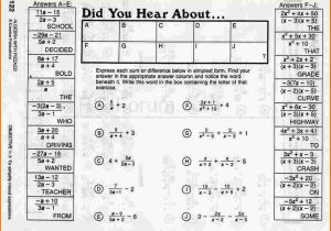 Did You Hear About Worksheet Answers Page 150 or Did You Hear About Math Worksheet Inequalities