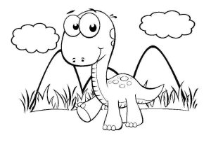 Dinosaur Worksheets for Preschool and Pimg
