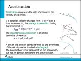 Displacement Velocity and Acceleration Worksheet Answers with Kinematics Of A Particle Chapter 12 Online Presentation