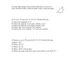 Distance and Displacement Worksheet Answers with Physics Vector Worksheet Kidz Activities