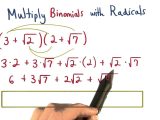 Dividing Polynomials Worksheet together with Chapter Irrational and Plex Numbers Binomials Containing Radicals