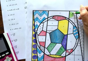 Domain and Range Worksheet 2 Answer Key with Radical Operations Coloring Activity