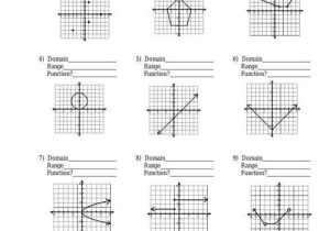 Domain and Range Worksheet Algebra 1 Also Domain and Range Continuous Graphs Worksheet Answers Kidz