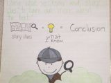 Drawing Conclusions Worksheets 3rd Grade together with Drawing Conclusions Anchor Chart Anchor Charts