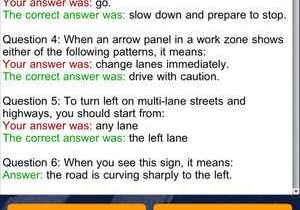 Drivers Ed Chapter 4 Worksheet Answers Also Pa Driver S Practice Test On the App Store