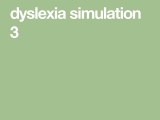 Dyslexia Simulation Worksheet as Well as Dyslexia Simulation 3 Mirror Activity Sped Pinterest
