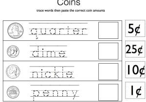Easy Reading Worksheets or Money Worksheet for Kindergarten Image Collections Workshe