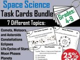 Eclipse Worksheet Answer Key and Lunar and solar Eclipses Task Cards by Sciencespot Teaching