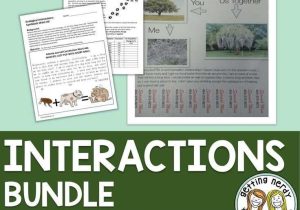 Ecological Relationships Worksheet with Symbiosis Petition and Predation