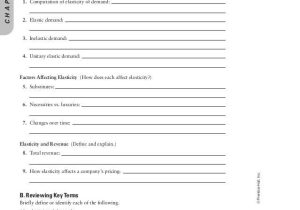 Elasticity Of Demand Worksheet Answers Also Elasticity Demand Worksheet Pdf Breadandhearth