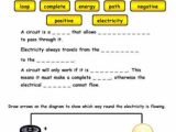 Electrical Circuit Worksheets and Basic Electricity Worksheet Kidz Activities