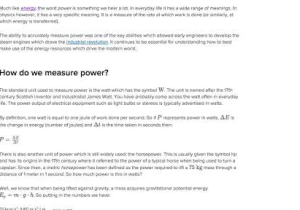 Electrical Power Worksheet Answers Along with Conservation Of Energy Video