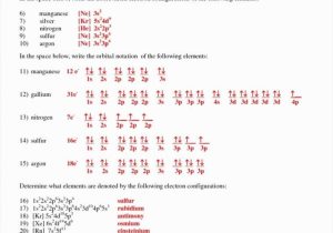Electron Configuration Chem Worksheet 5 6 Answers Also Cheap Electron Configuration Worksheet – Sabaax