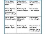 Element Scavenger Hunt Worksheet Answer Key with Scavenger Hunt Measurement Activity Customary and Metric Units