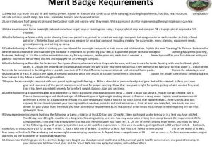 Emergency Prep Merit Badge Worksheet Along with Boy Scouts Merit Badge Worksheets the Best Worksheets Image