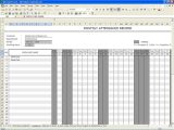 Employee Performance Improvement Plan Worksheet together with attendance Calendar Excel Templates Record Mughals