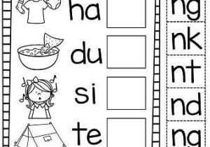 Ending Blends Worksheets as Well as 354 Best Phonics Images On Pinterest