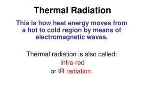 Energy From the Sun Worksheet Answers and Heat Transfer thermal Radiation Heat Transfer