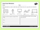 Energy Review Worksheet or 18 Beautiful Energy forms