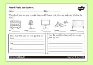 Energy Review Worksheet or 18 Beautiful Energy forms