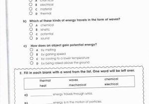 Energy Worksheets Grade 5 as Well as Good Specific Heat Problems Worksheet – Sabaax