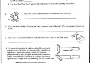 Energy Worksheets Grade 5 as Well as thermal Energy Worksheet Worksheets for All