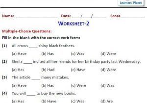 English Grammar Worksheets for Grade 4 Pdf with Free Worksheets for Grade 1 English Grammar