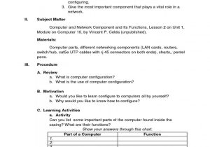English Worksheets for Grade 1 and Excellent Sample Detailed Lesson Plan In English Grade 4