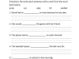English Worksheets for Grade 1 with Worksheet for Grade 1 Action Words