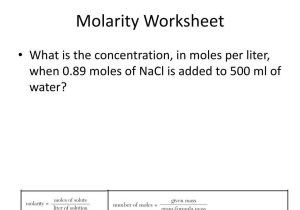 Environmental Science Worksheets for High School or Molarity Worksheet Show Work and Units Gallery Worksheet F