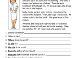 Esl Reading Comprehension Worksheets with Free Printable Reading Prehension Worksheets