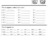 Estimating Square Roots Worksheet and 295 Best Math Exponents Images On Pinterest