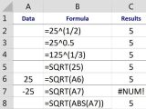 Estimating Square Roots Worksheet and Finding Squares Roots Cube Roots and Nth Roots In Excel