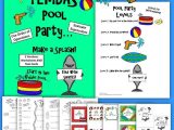 Evaluating Expressions Worksheet or order Operations Pemdas Evaluate Expressions Pool Party Activity