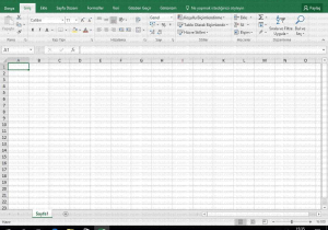Excel Worksheet Templates or Excel Kullanrken Grnt Srcs Kyor Problemi Ve Zm