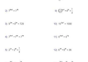 Exponents and Radicals Worksheet or 7 Best Math Images On Pinterest