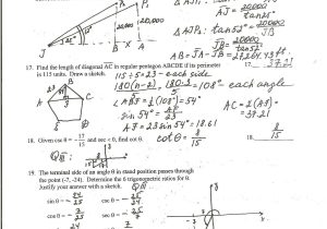Extended Algebra 1 Functions Worksheet 4 Answers or Precalculus Honors